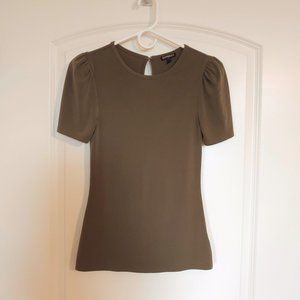 Express Olive Princess Sleeve Top